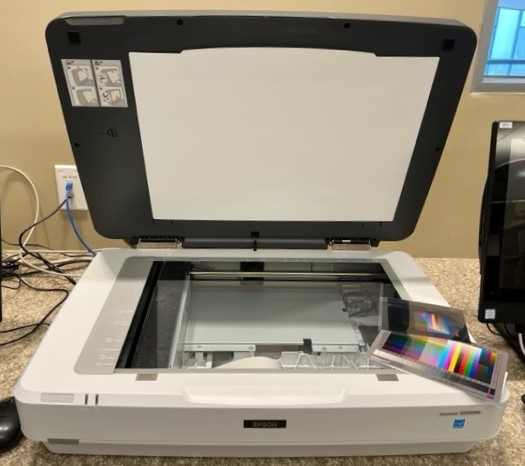 Epson scanner digitization photographs memory lab library