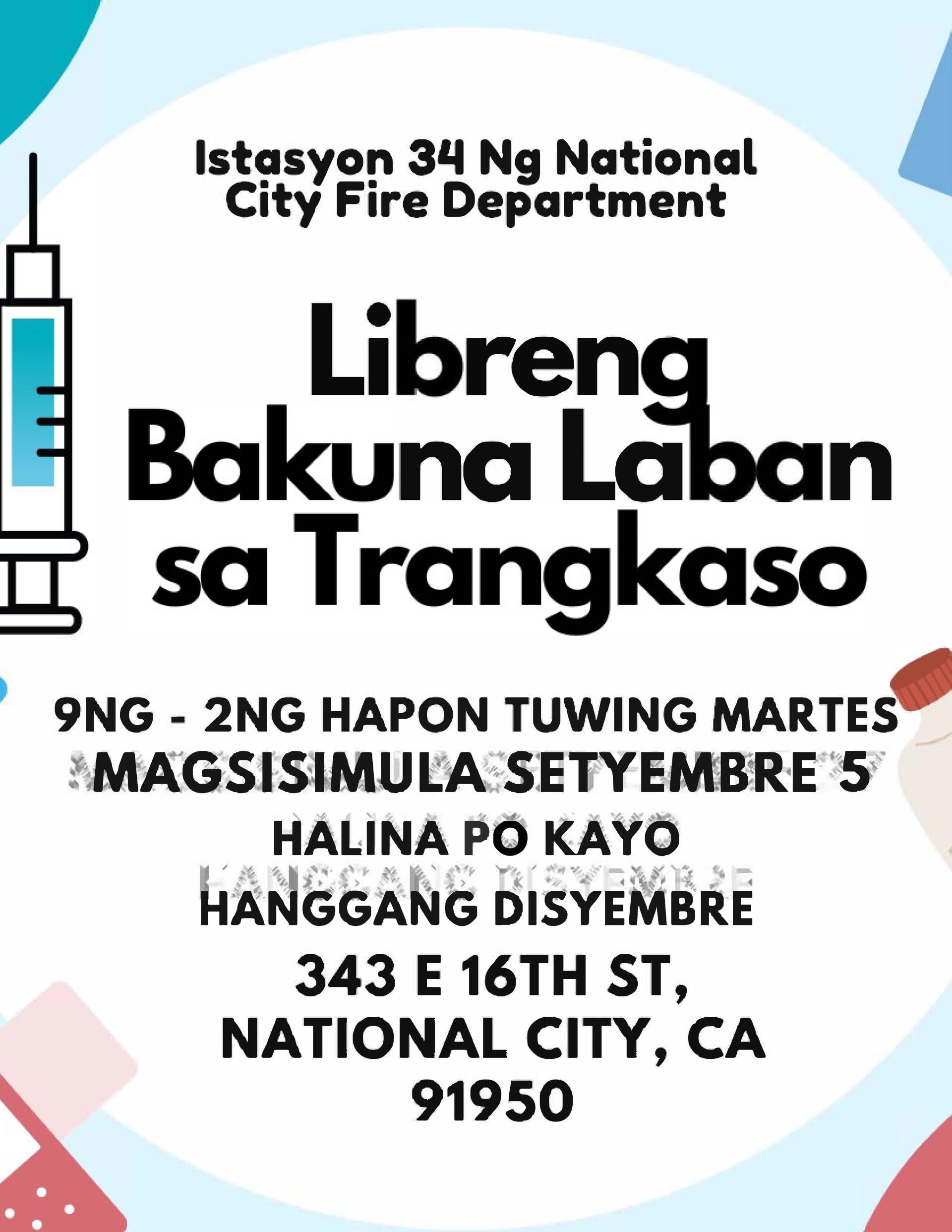 Flu Clinic Tagalog