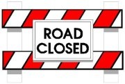 road closed