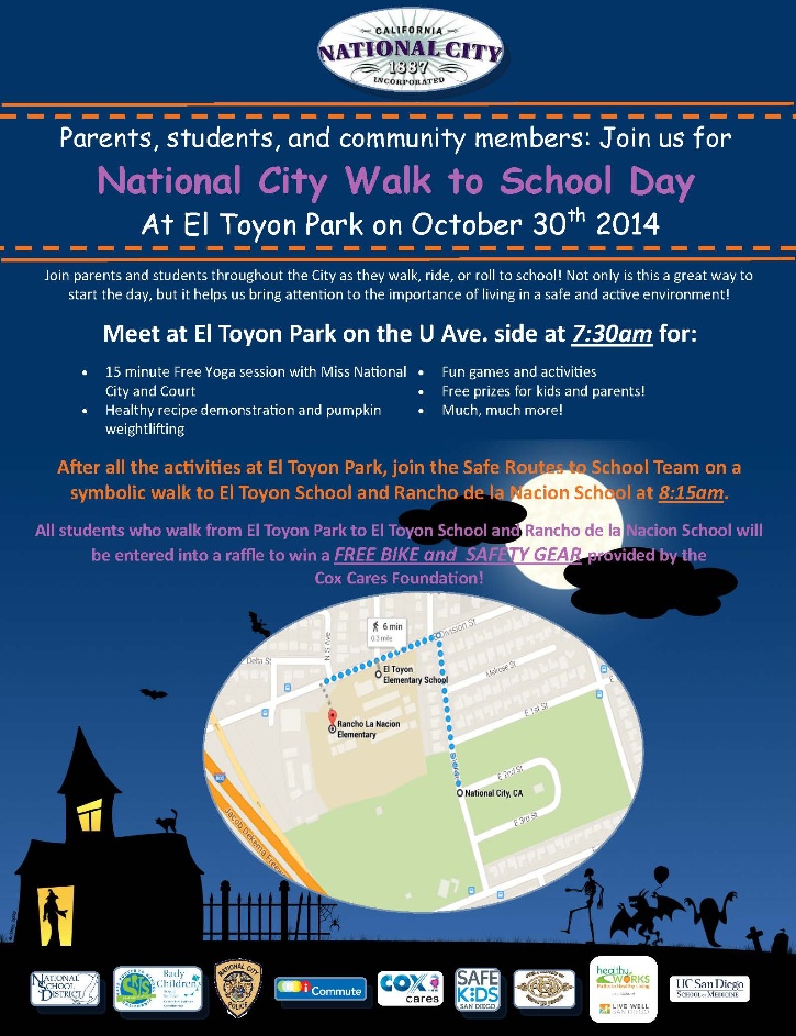 Walk to School Day 2014