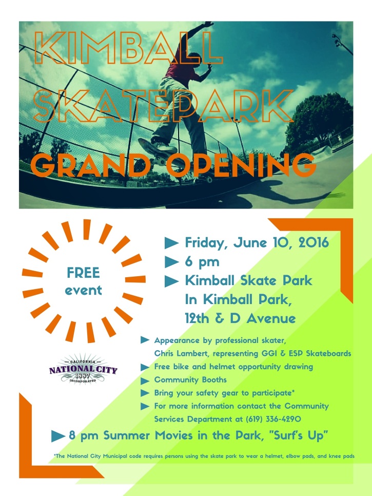 Skate Park Grand Opening