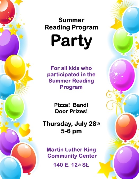 Summer Reading Party