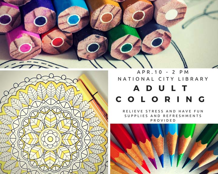 Adult Coloring - Apr