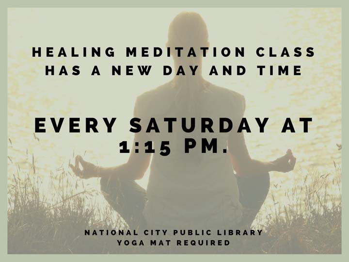 Meditation Class -Saturday