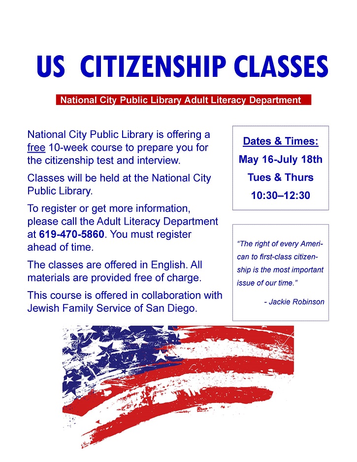 Citizenship Class Flyer JFS052017web