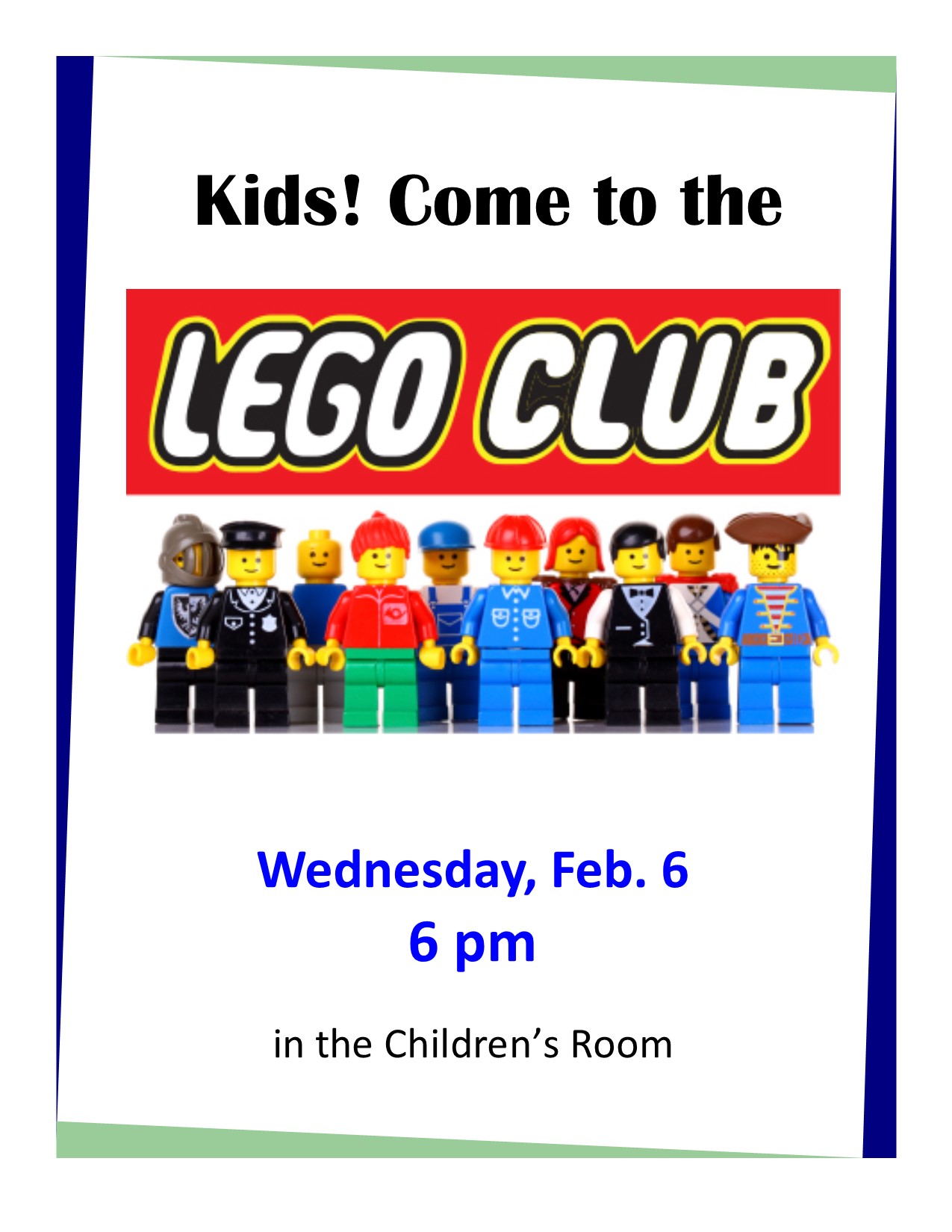 Lego flyer