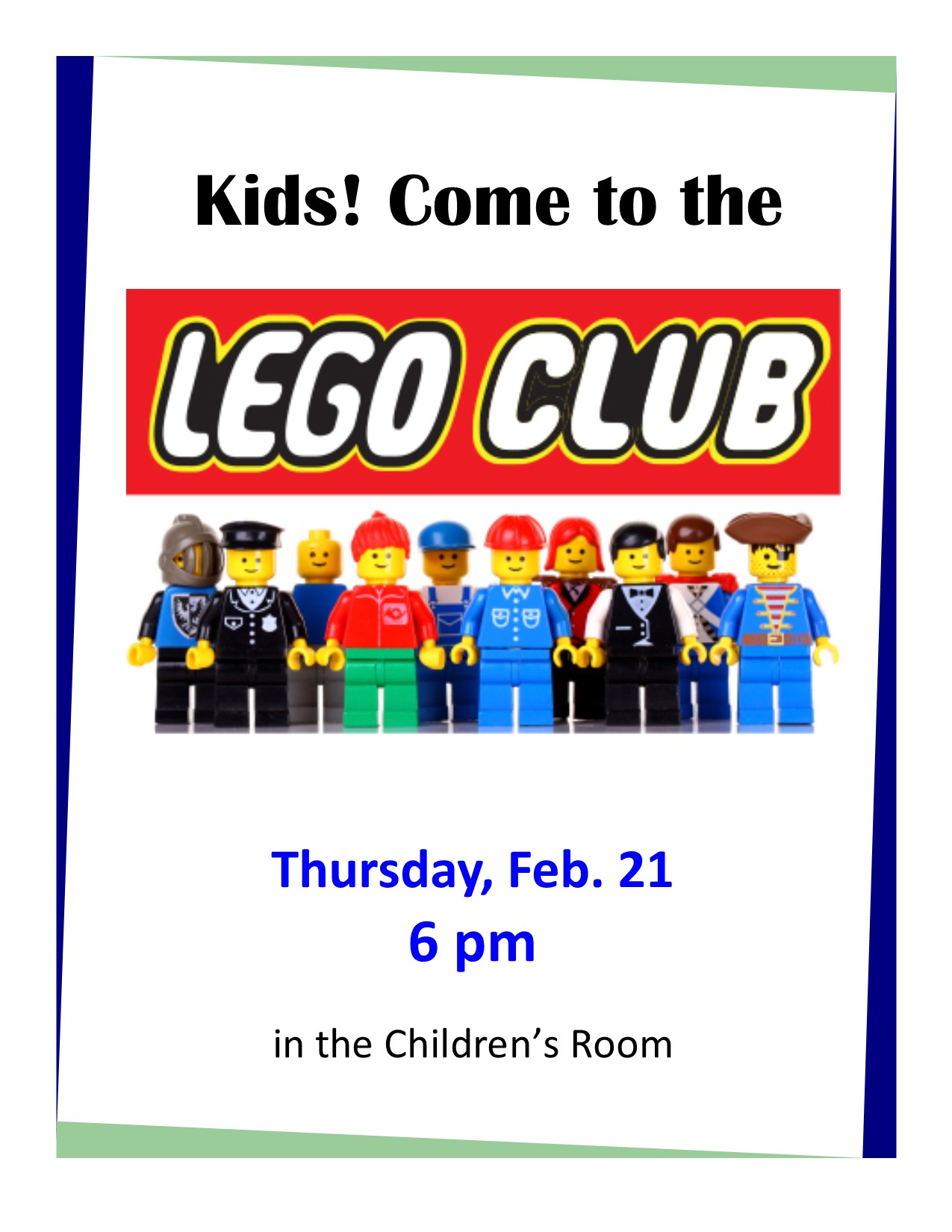 Lego flyer