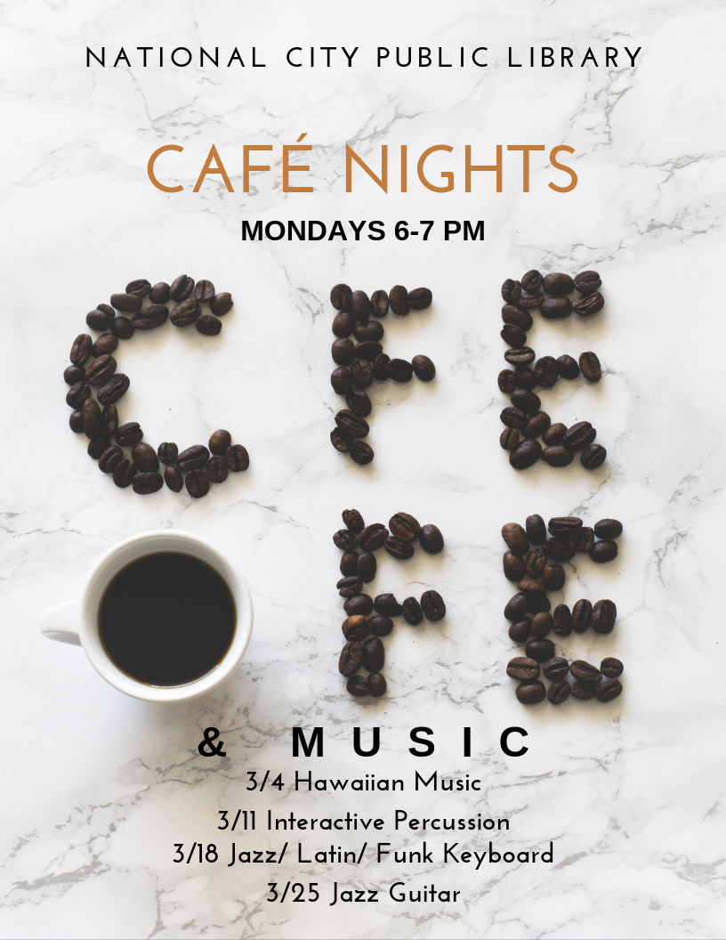 Cafe Nights in March