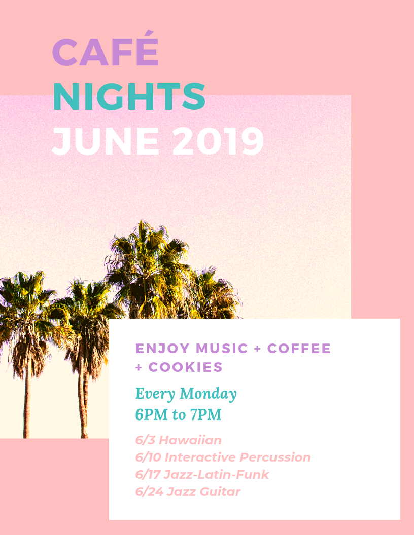 Cafe Nights in June