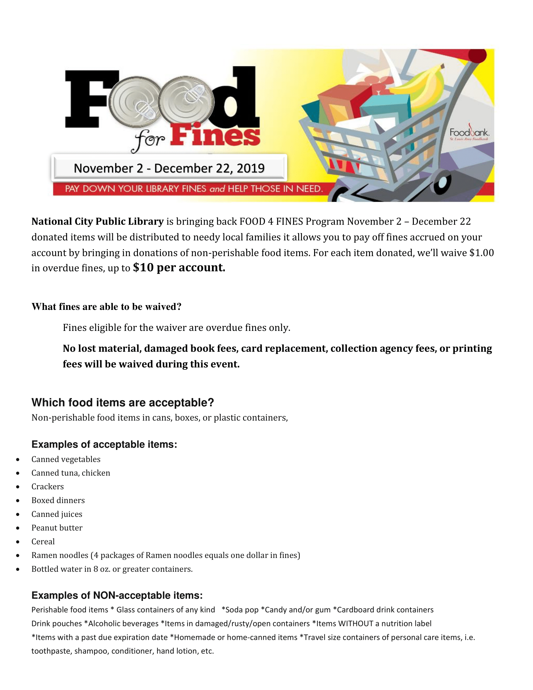 Food for Fines English