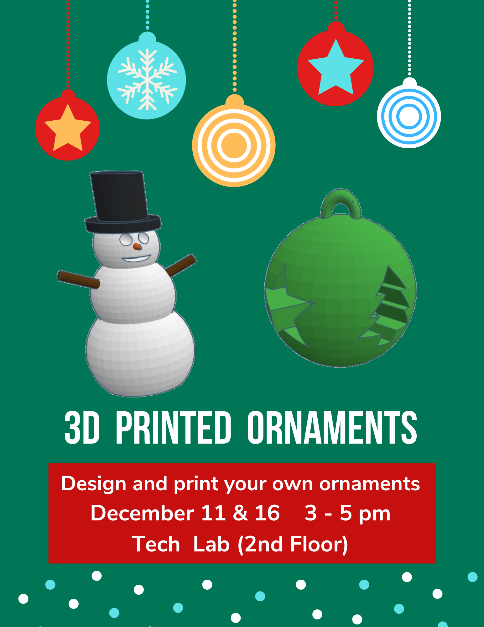 Holiday Ornament 3D Printing