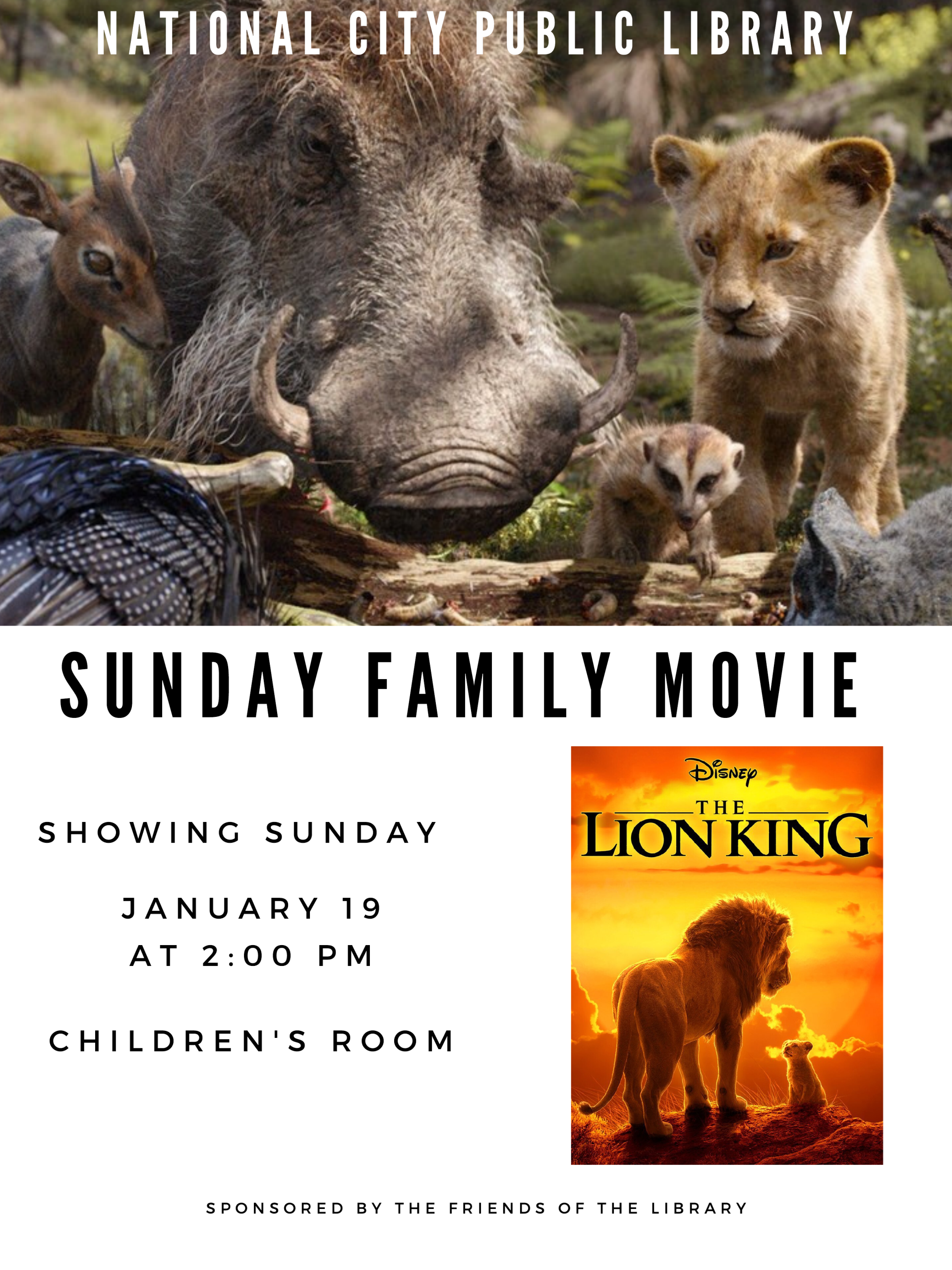 Jan 19 -  Lion King