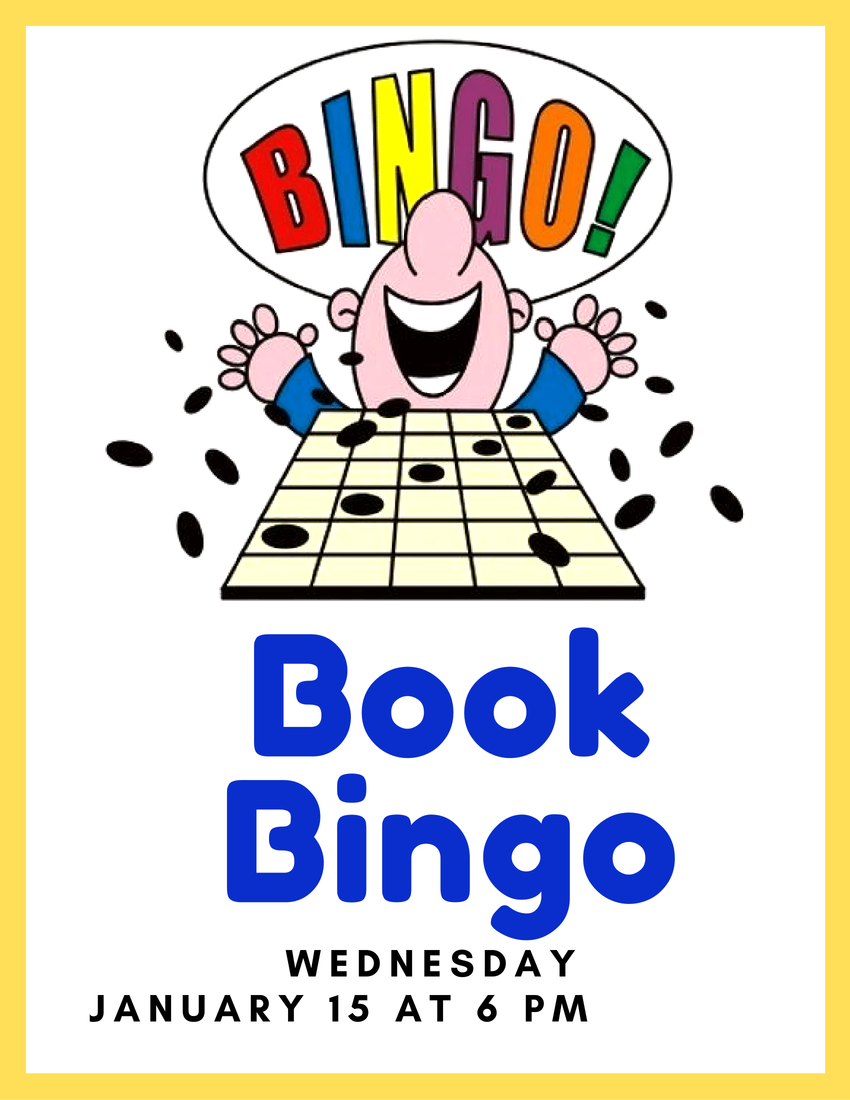 Book Bingo Jan 15