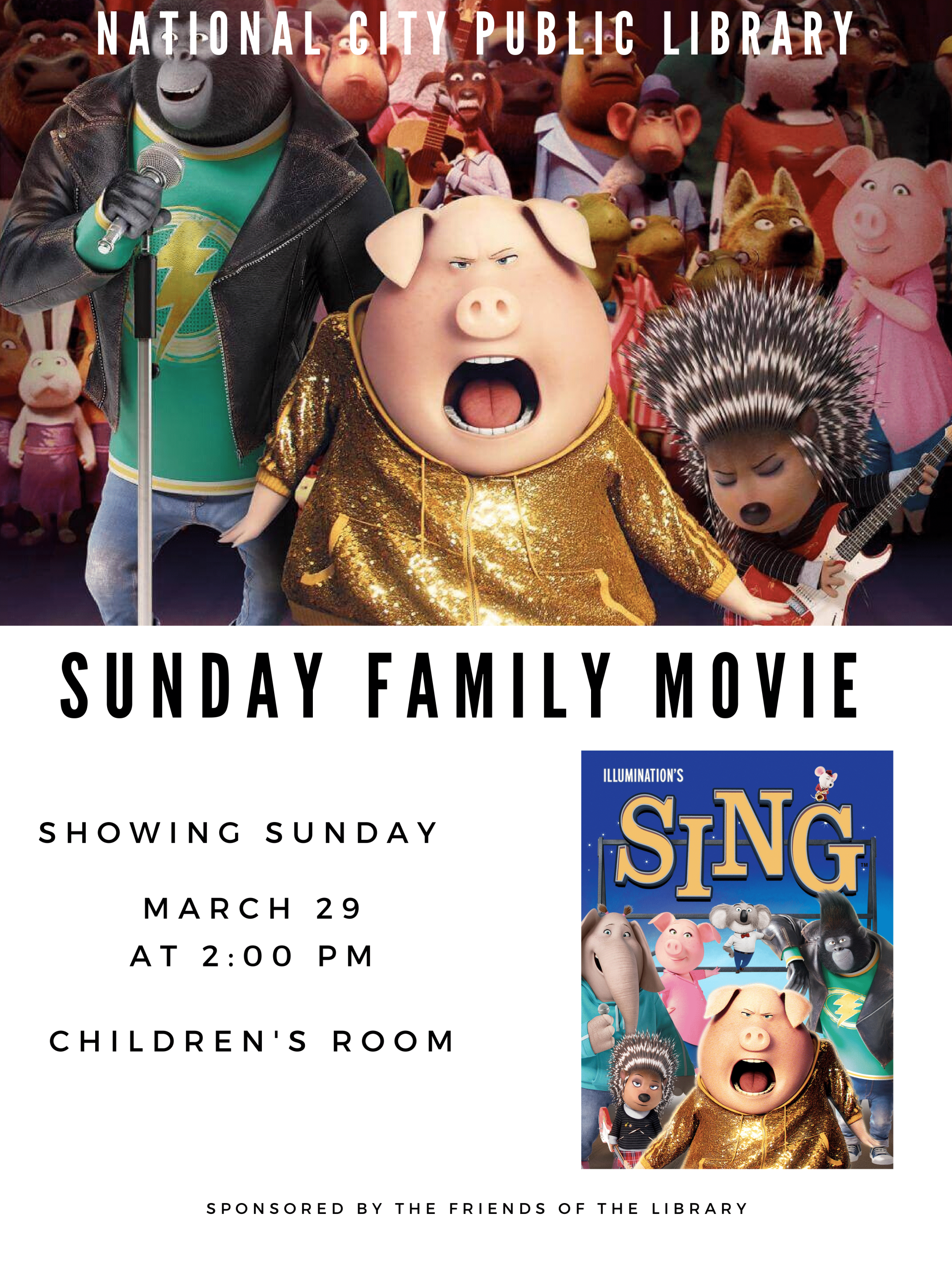 Sing March 29