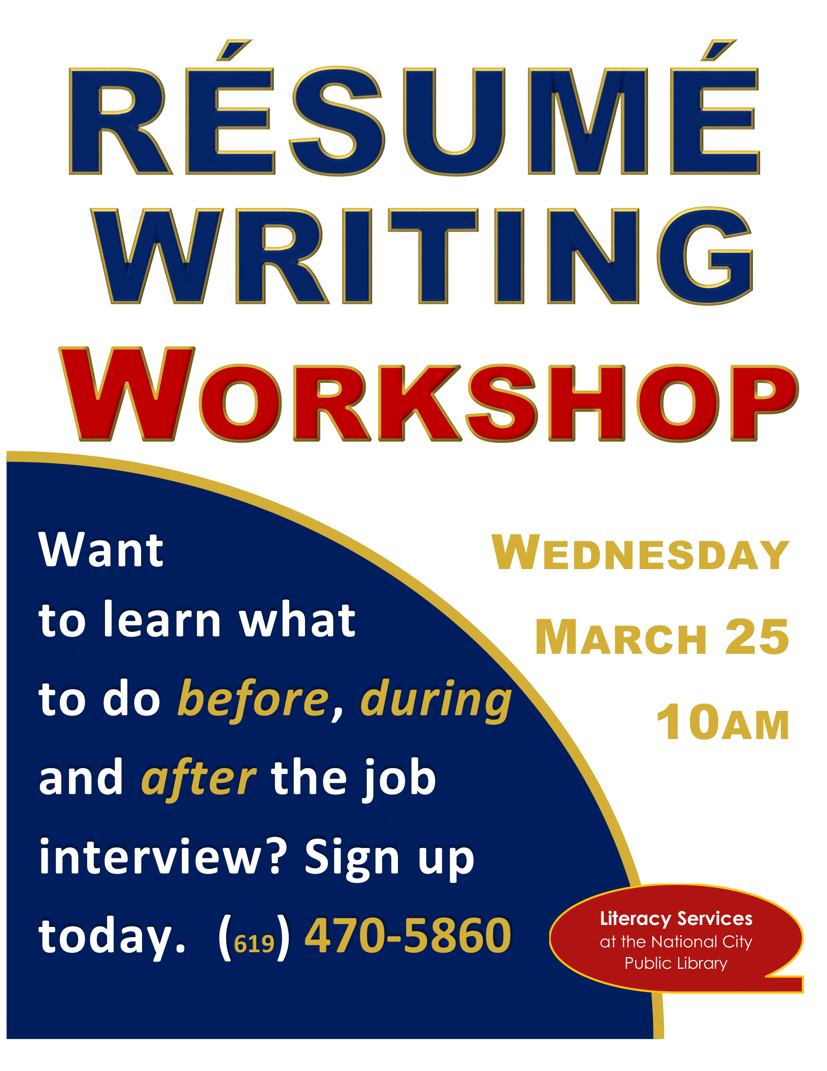 Resume Writing Workshop